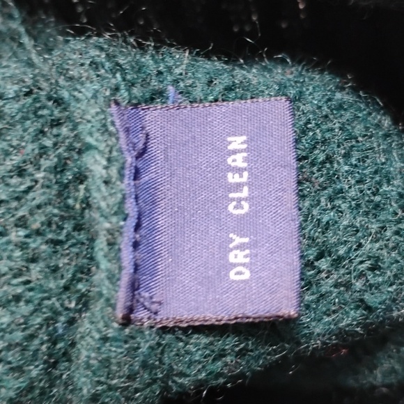 SALE! Polo Ralph Lauren Green Wool Vintage Sweater Hardly Worn Sz.L (A-73 CRATE) - Picture 9 of 9